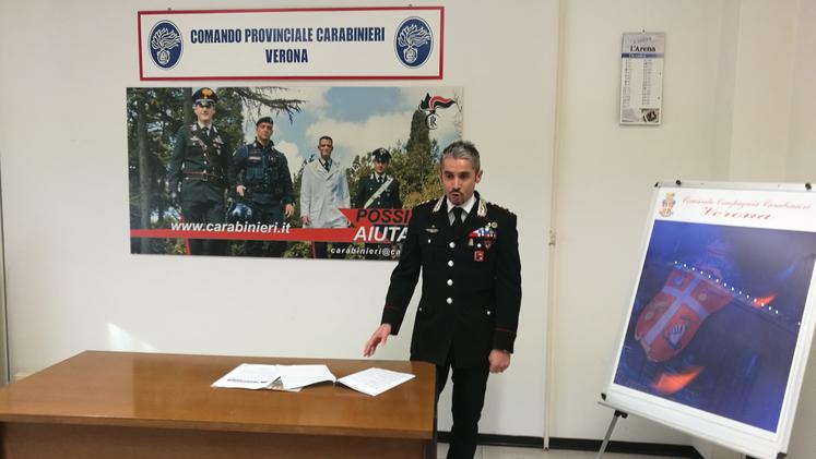 La conferenza stampa del bilancio dei carabinieri (DIENNE)