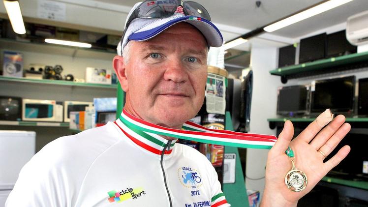 Angelo Formiga, il ciclista amatoriale che si è laureato campione italiano