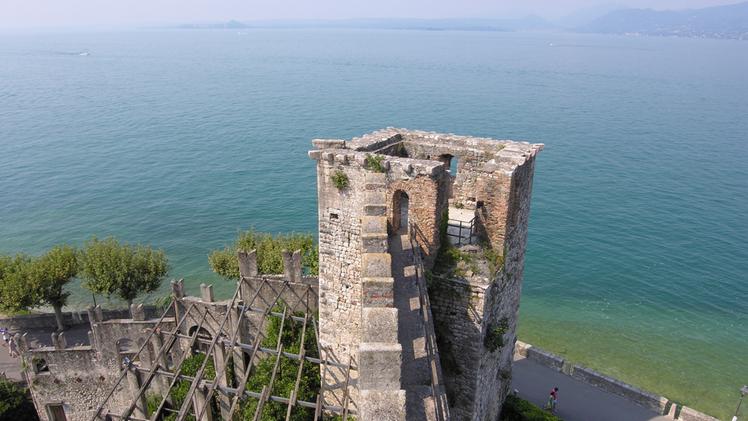 Lago di Garda, castello di Torri del Benaco