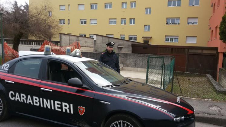 I carabinieri in via Zancle