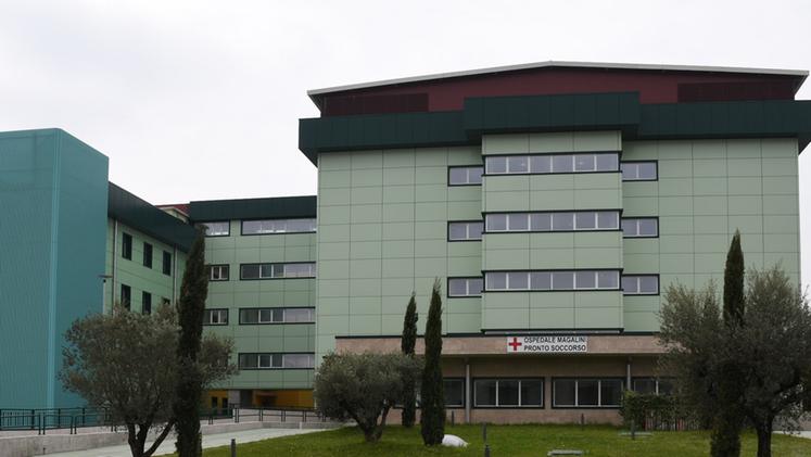 Il nuovo ospedale «Magalini» che dovrebbe aprire entro quest’anno: chiesto un sopralluogo