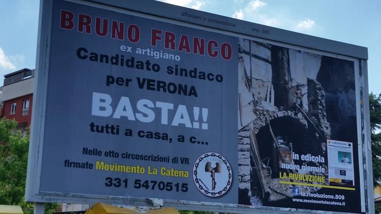 Bruno Franco si candida con il suo Movimento La Catena