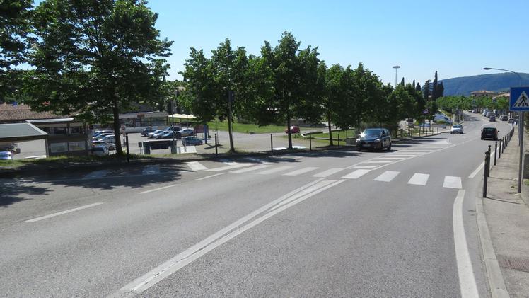 Viale della Repubblica a Costermano: la strada e l’area circostante saranno riqualificate