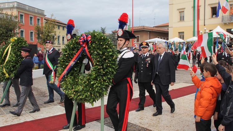 Una passata edizione della commemorazione della Carica dei carabinieri