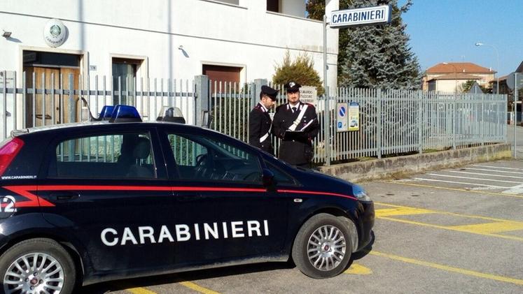 I carabinieri di Castagnaro che hanno eseguito l’arresto 