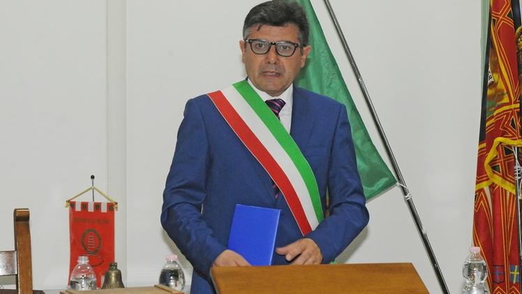 Il sindaco Stefano Negrini durante il Consiglio comunale d’insediamento DIENNE FOTO