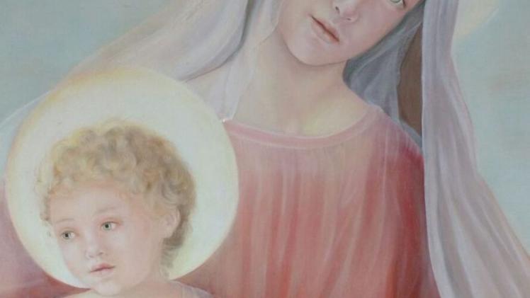 Madonna del Carmine con Bambino di Antonella Burato