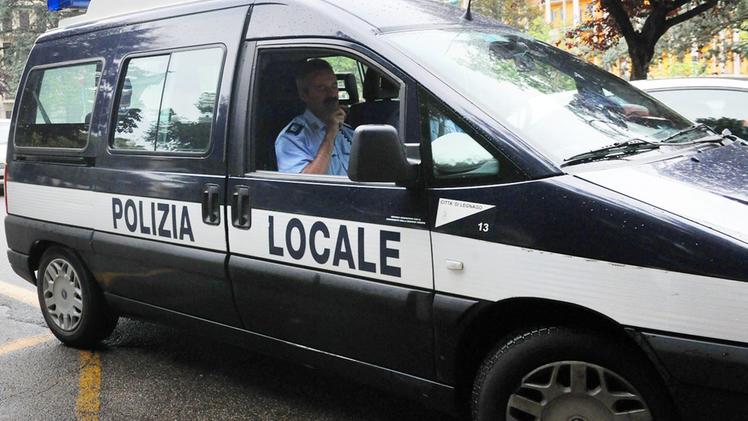 La polizia locale di Legnago