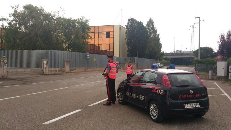 I  carabinieri di Legnago che hanno effettuato l’arresto a Porto
