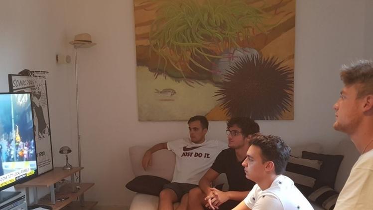 Gli amici dopo l’attentato sono andati nella casa di Maroccolo