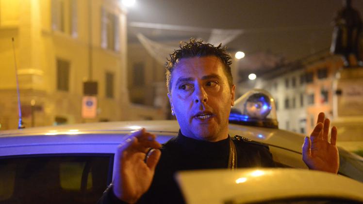 Francesco Silvestri la notte della rapina a Castelvecchio