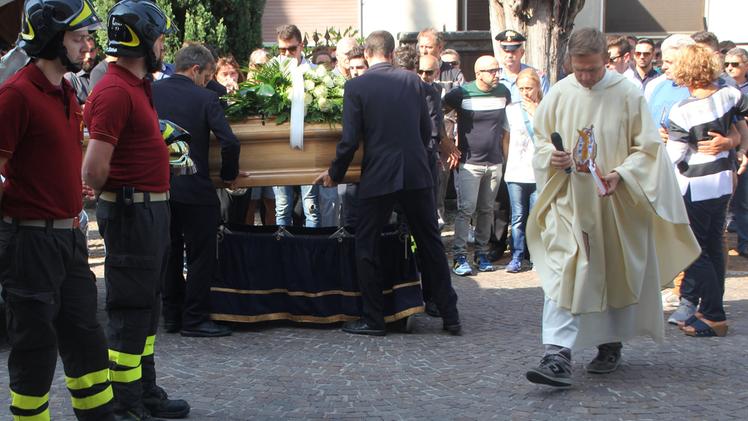 I funerali di Marco Andreoli