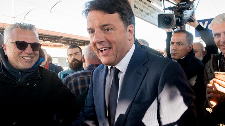 Renzi oggi a Verona (foto Marchiori)