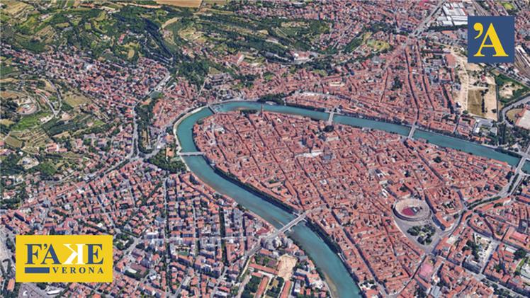 Verona dall'alto: cosa è stato modificato?