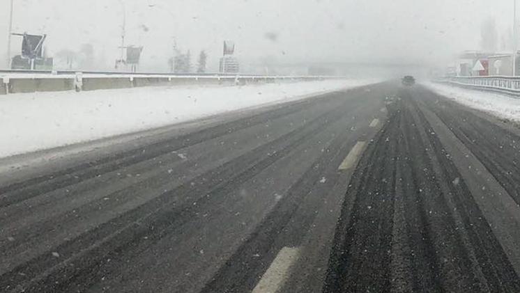 Neve in autostrada