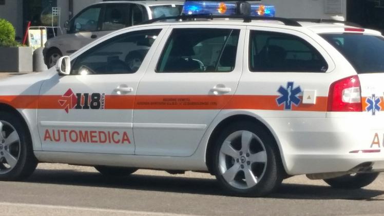 Sul posto sono intervenute due auto mediche