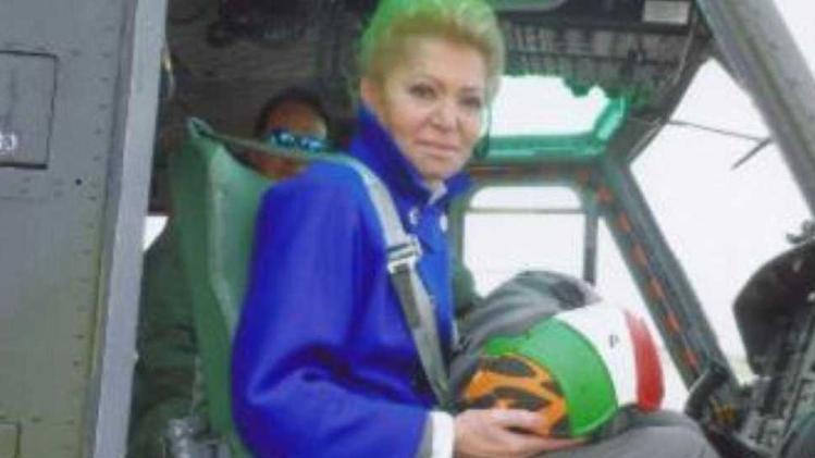 Maria Concetta Micheli, prima donna pilota di elicotteri civili