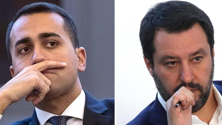 Il Gala che segna il via per l’edizione 2018 di Vinitaly, svoltosi nella suggestiva cornice delle Gallerie Mercatali FOTOSERVIZIO GIORGIO MARCHIORILuigi Di Maio, leader 5 Stelle, e il segretario leghista Matteo Salvini