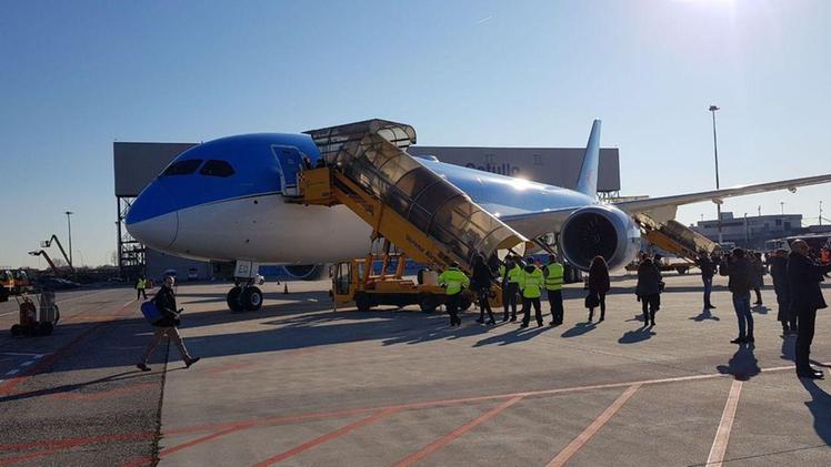 Un aereo sulla pista dell’aeroporto Catullo. Ieri la Giunta di Palazzo Barbieri ha preso in esame il masterplan dello scalo villafranchese