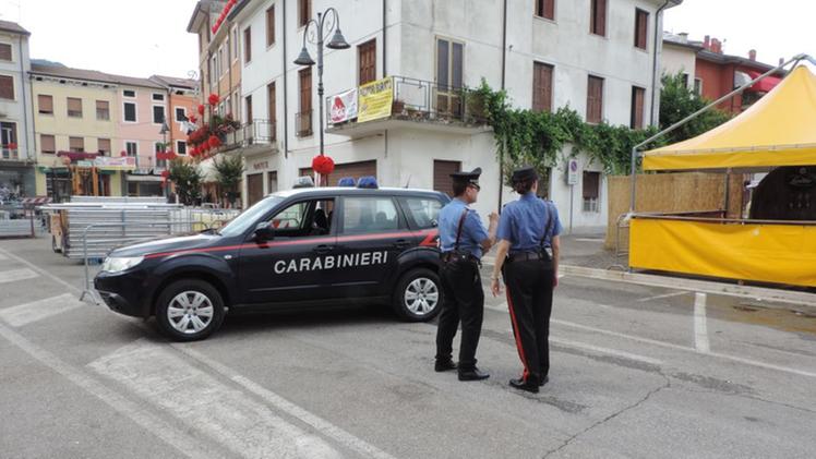 I carabinieri alla Sagra delle Ciliegie di Montecchia di Crosara