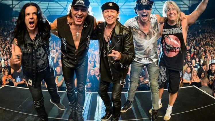 La band tedesca Scorpions: domani sera sarà in Arena, unica tappa italiana del tour