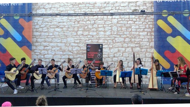 Il concerto finale al festiaval di Bale-Valle in Croazia