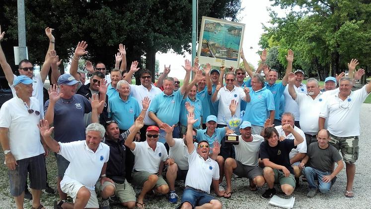 Il Trofeo di Pesca delle Due Rocche lo vince Garda (foto Joppi)