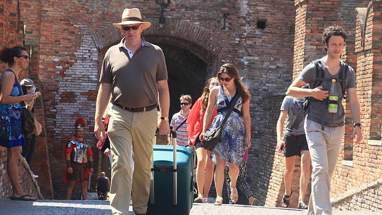 Turisti a Verona