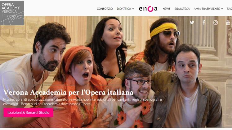 Il sito dell'Opera Academy Verona