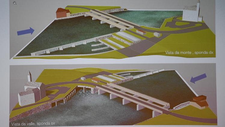 Il progetto di Technital per il nuovo ponte diga di Settimo di Pescantina