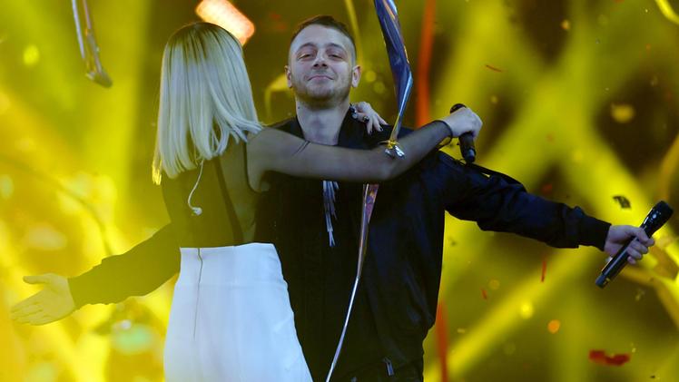 Anastasio e Naomi alla finale di X Factor