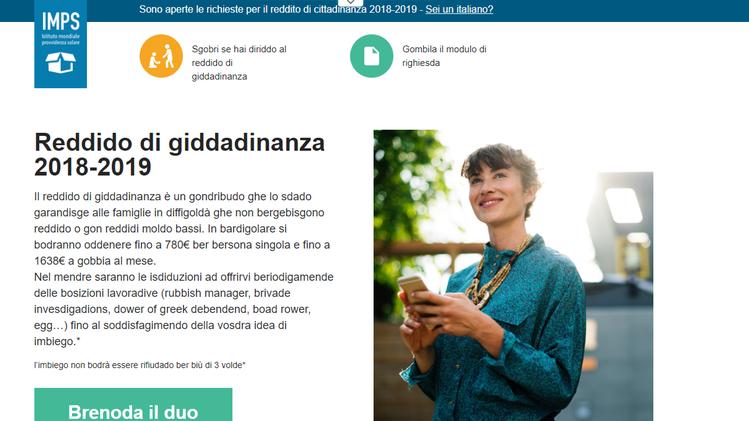 Il sito redditodicittadinanza2018.it