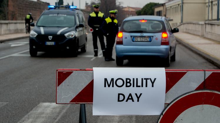 Mobility day, una domenica con blocco del traffico