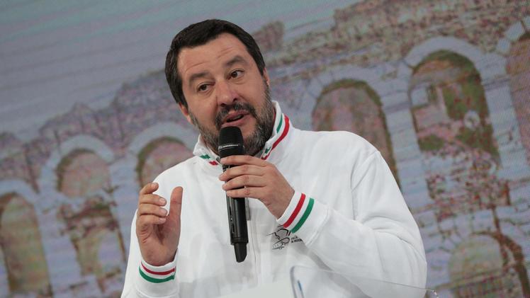 Salvini in fiera a Verona