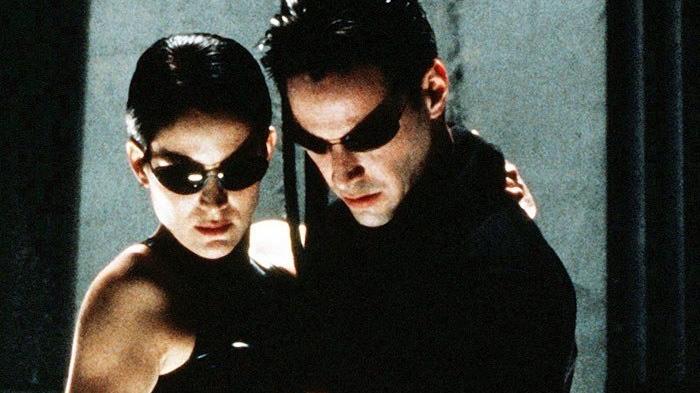 «Matrix» con Carrie-Anne Moss e Keanu Reeves 