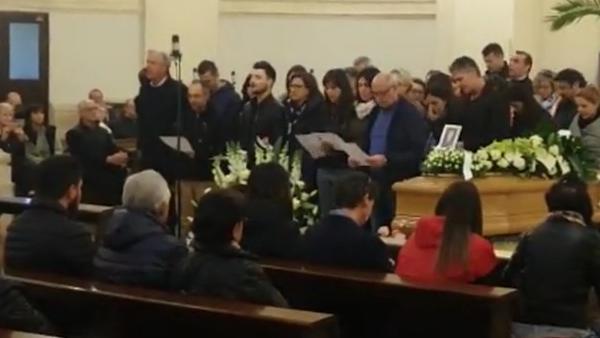 I funerali di Silvia Bertucco
