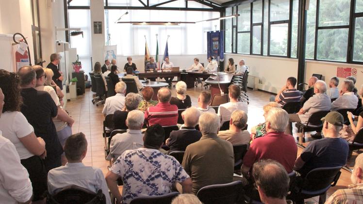 Sala piena per l’insediamento del nuovo sindaco Marco Padovani FOTO AMATO