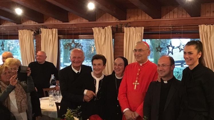 La festa di Natale insieme al cardinale Mario Zenari
