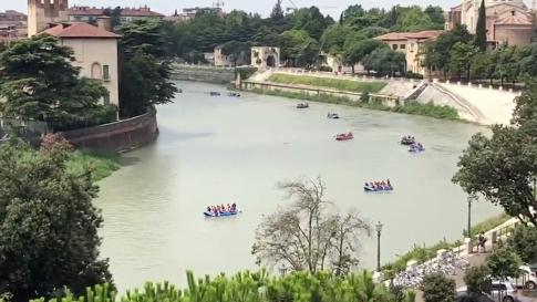 Rafting sull'Adige