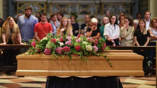 I funerali di Alvise Trincanato (foto Marchiori)