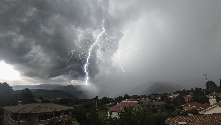 Previsti forti temporali su tutto il Veneto (foto archivio)
