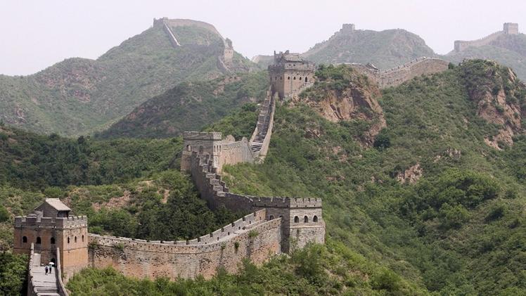 Muraglia cinese, una delle mete dei turisti in Cina