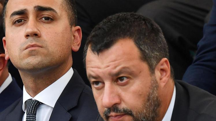 Luigi Di Maio e Matteo Salvini: fra i due vicepremier il filo s’è spezzato