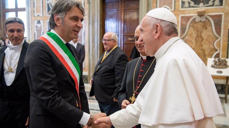 Sboarina incontra Papa Francesco