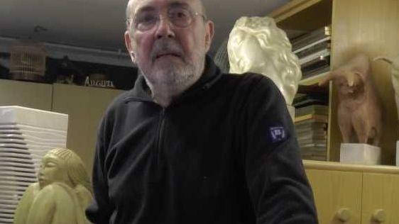 Lo scultore Giancarlo Chiaralunzi, la vittima della rapina