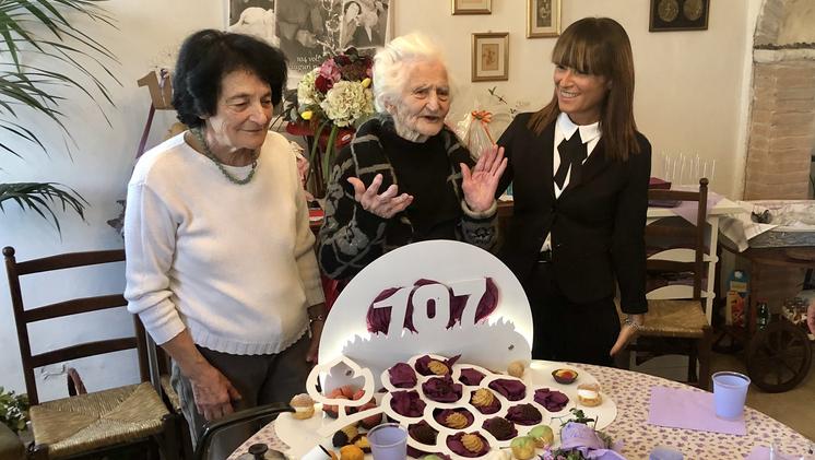 Luigia Passarin compie 107 anni