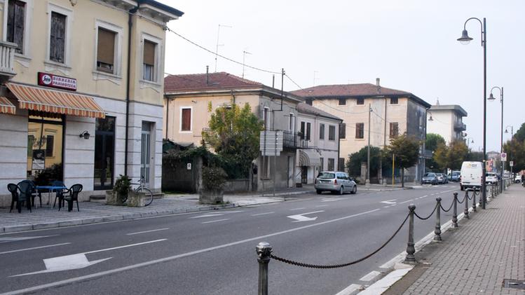 Via Vittorio Veneto a Casaleone