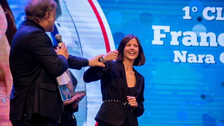 La vincitrice dello scorso anno, Francesca Pezzo
