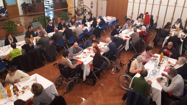 Consiglio comunale di Monteforte a pranzo alla Casa di riposo (Dalli Cani)