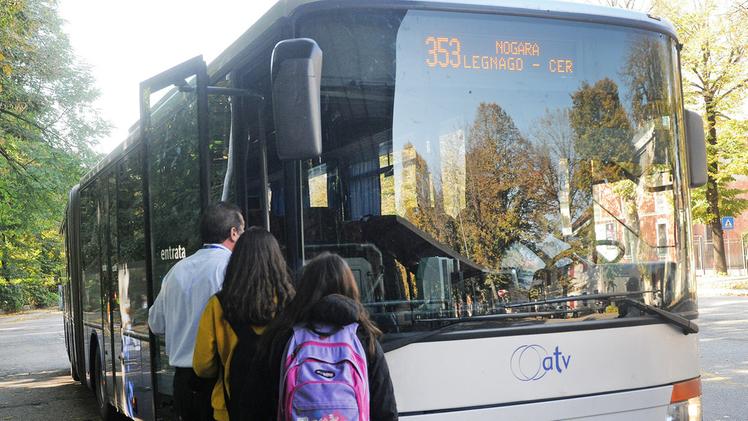 Un autobus dell’Atv: confermati i contributi per gli studenti